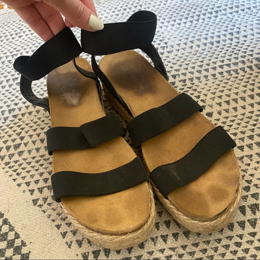 Steve Madden Kimmie Black Sandal